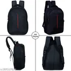 Nylon Backpack for Men & Women, Black