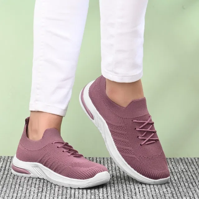 Sports Shoes for Women (Pink, 6)