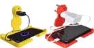 Portable Mobile Charging Holders (Multicolor, Pack of 2)