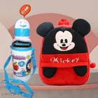 Synthetic Backpack with Sipper for Kids 