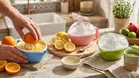 Manual Juicer for Citrus Fruits, Cute Small juicer Fit to Kitchen Any 1 Design