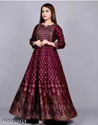 Rayon Kurti for Women, Purple 