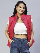 Women's Sleeveless Puffer Jacket 