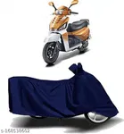 Polyester Waterproof Bike Cover for Mahindra Gusto 125 