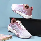 Sports Shoes for Women (White & Pink, 7)