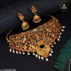 Trendy Necklace with Earrings for Women 