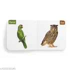 My First Tiny Board Book Birds for Kids Toddlers Babies Early Learning Picture Book Durable Board Book Vocabulary Development Preschool Kindergarten Learning Fun Gift for Boys Girls
