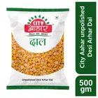 सिटी आहार अनपॉलिशड देसी अरहर दाल 500 g