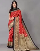 Art Silk Printed Saree for Women 