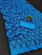 Net Floral Saree for Women 