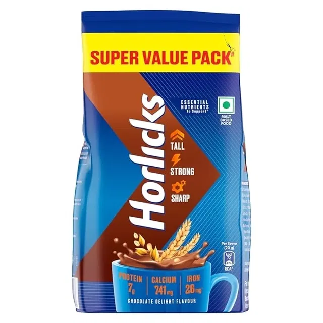 हॉर्लिक्स चॉकलेट डिलाइट फ्लेवर 750 g (पाउच)