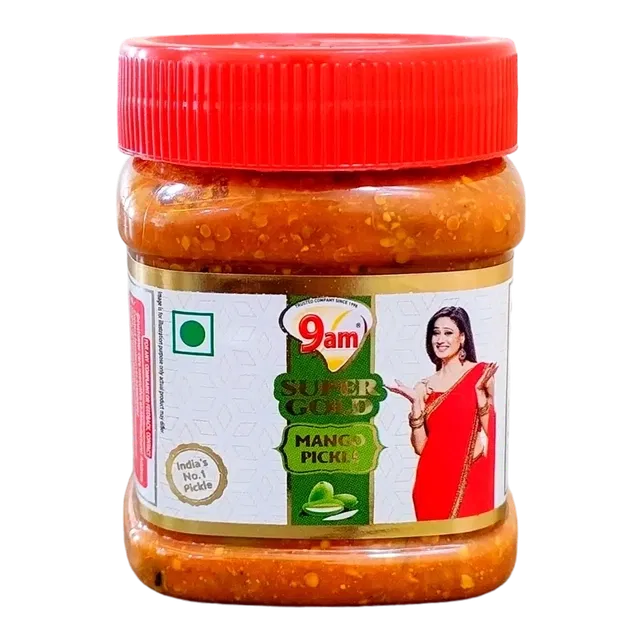 9 Am सुपर गोल्ड मैंगो पिकल 200 g
