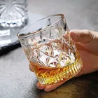 Afast Fashioned Whiskey Glass - Heavy Base Rocks Barware Glasses for Scotch, Mixed Drinks, Wine,,Cocktail Drinks 