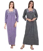 Woolen Hosiery Nighty for Women 