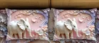 Premium 7D Elephant Printed Bedsheet 90x100in