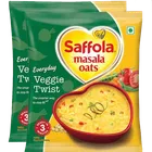 Saffola Masala Oats Veggie Twist -2X38 g (Set Of 2)