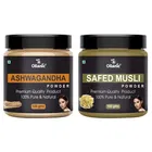 Natural Ashwagandha & Safed Musli Powder for Skin & Hair 