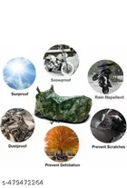 Polyester Cover For Bike/Scooter, Multicolour