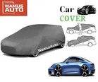 Polyster Solid Water Resistance Car Cover for Maruti Santro Xing XL ERLX EURO III (Grey)