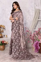 Georgette Printed Saree for Women 