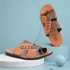 Flipflops for Men (Brown, 6)