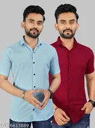 Casual Shirts for Men, Pack of 2 