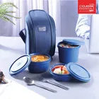 Classic Essentials Supreme 3 Pcs MicrowaveSafe Container Lunch Box 