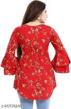 Three-Quarter Sleeves Top for Women 