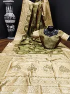 Banarasi Silk Zari Woven Saree for Women 