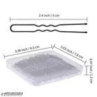 Attractive Hair Pins for Women & Girls, Multicolour, Pack of 50