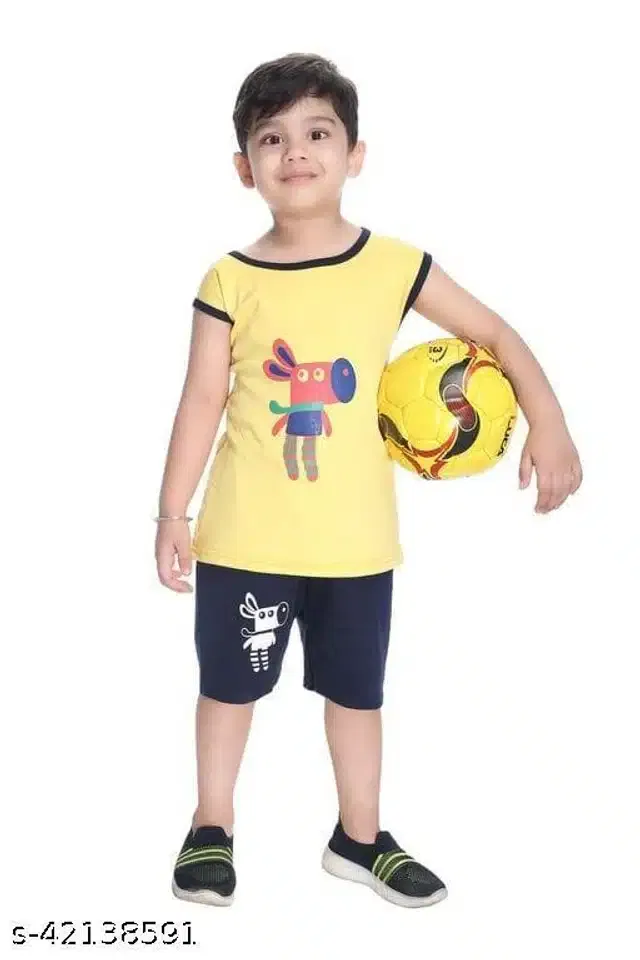 Clothing Set for Boys (Multicolor, 4-5 Years)