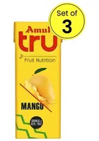 Amul Tru Mango Juice 3X180 ml 