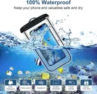 Immutable waterproof phone pouch | waterproof mobile cover | rain phone pouch | waterproof mobile pouch waterproof mobile pouch | waterproof phone cover | Universal Waterproof Smartphone Protective Pouch for Pool, Beach for All Smartphones 