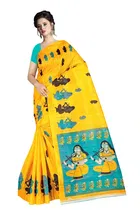 Silk Kalamkari Saree for Women 