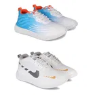 Sports Shoes for Men, Multicolor, Pack of 2 