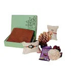 Alloy Rakhi with Wallet & Chocolate 