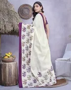 Art Silk Printed Saree for Women 