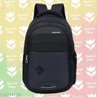 Nylon Backpack for Men & Women, Black