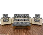 Polycotton 5 Seater Sofa Covers With Table Cover 