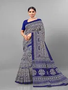 Mysore Silk Printed Saree for Women 