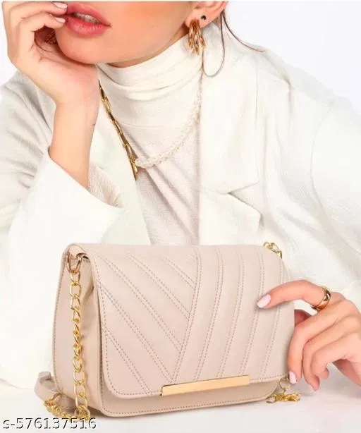 Stylish Handbag for Women (Cream)