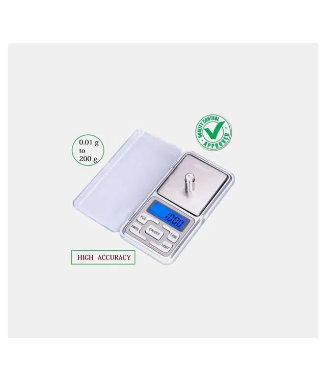ClubComfort Digital Jewellery Weighing Scales Weighing Capacity - 200 GRM (S-76)