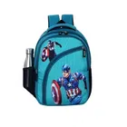 KG Avengers Kids School & Travel Backpack for Boys & Girls, Age 3–9 Years (Green)
