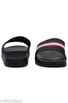 Sliders for Men, Black 