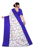 Cotton Silk Abstract Saree for Women 