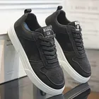 Sneakers for Men (Black, 6)