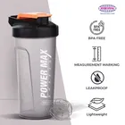 Asian Power Max Plastic Shaker 750 ml - Black