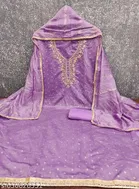 Chanderi Cotton Punjabi/All Over Suits Semi-Stitched Suits 