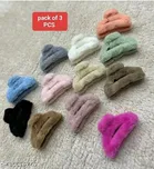 Fur Hair Clutcher for Women & Girls 