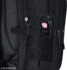 Polyester Backpack for Men & Women, Black